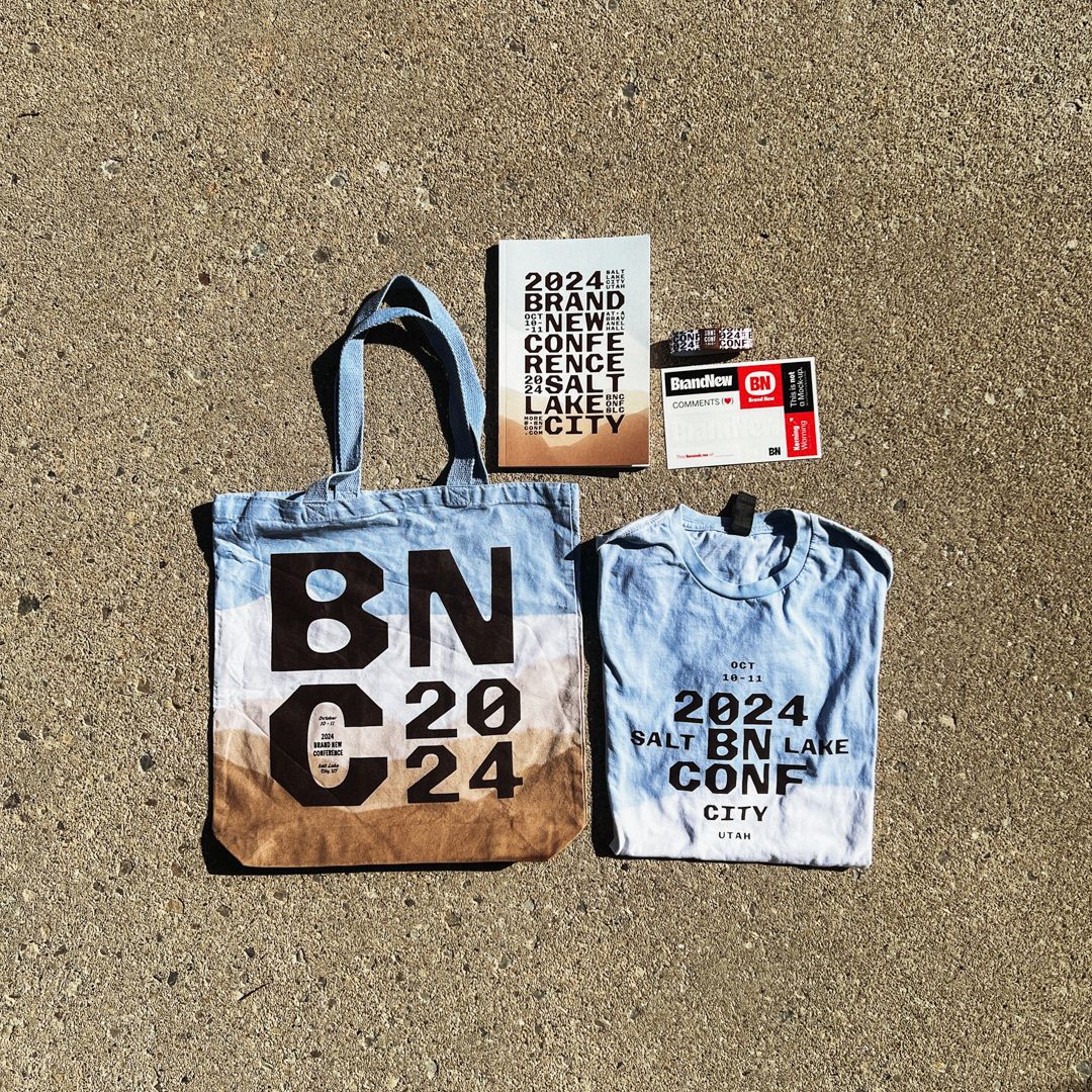 Criterion_B's tweet photo. Our design team attended the Brand New Conference again this year, this time in Salt Lake City. It was two days of inspiration, insights, and innovation all centered around corporate and brand identity. https://t.co/NYXaLQgOvL