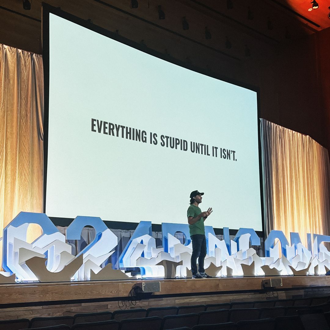 Criterion_B's tweet photo. Our design team attended the Brand New Conference again this year, this time in Salt Lake City. It was two days of inspiration, insights, and innovation all centered around corporate and brand identity. https://t.co/NYXaLQgOvL
