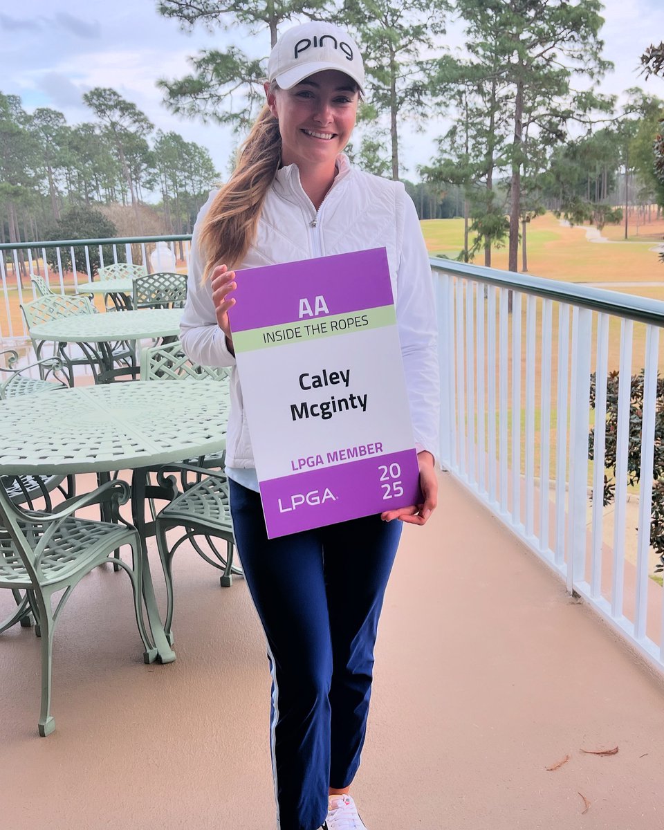 LPGA Tour Rookie 2025🥹🫶