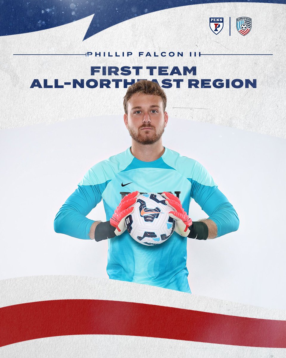 PennMSoccer's tweet image. Proud of our 4⃣ Quakers who earned 𝙁𝙞𝙧𝙨𝙩 𝙏𝙚𝙖𝙢 𝘼𝙡𝙡-𝙉𝙤𝙧𝙩𝙝𝙚𝙖𝙨𝙩 𝙍𝙚𝙜𝙞𝙤𝙣 honors 👏

#TheMovement x #FightOnPenn🔴🔵
