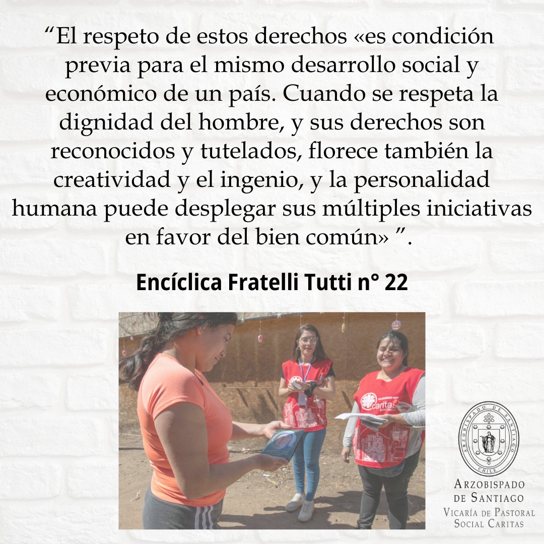 Vicaría Pastoral Social Caritas tweet media