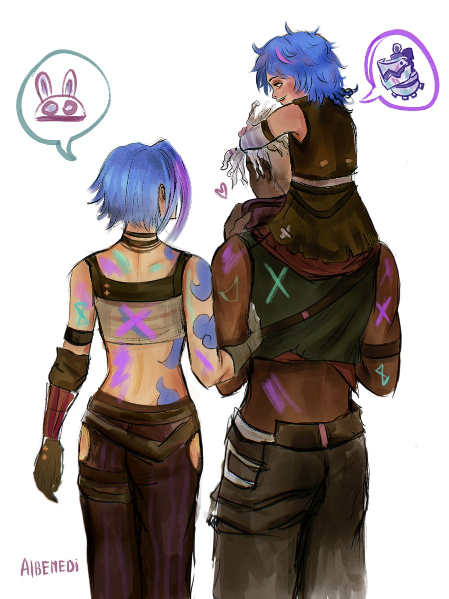 albemedi's tweet photo. how could it all end… #jinx #ekkojinx #isha #arcane #TimeBomb #ekko https://t.co/HZwiByBsu9