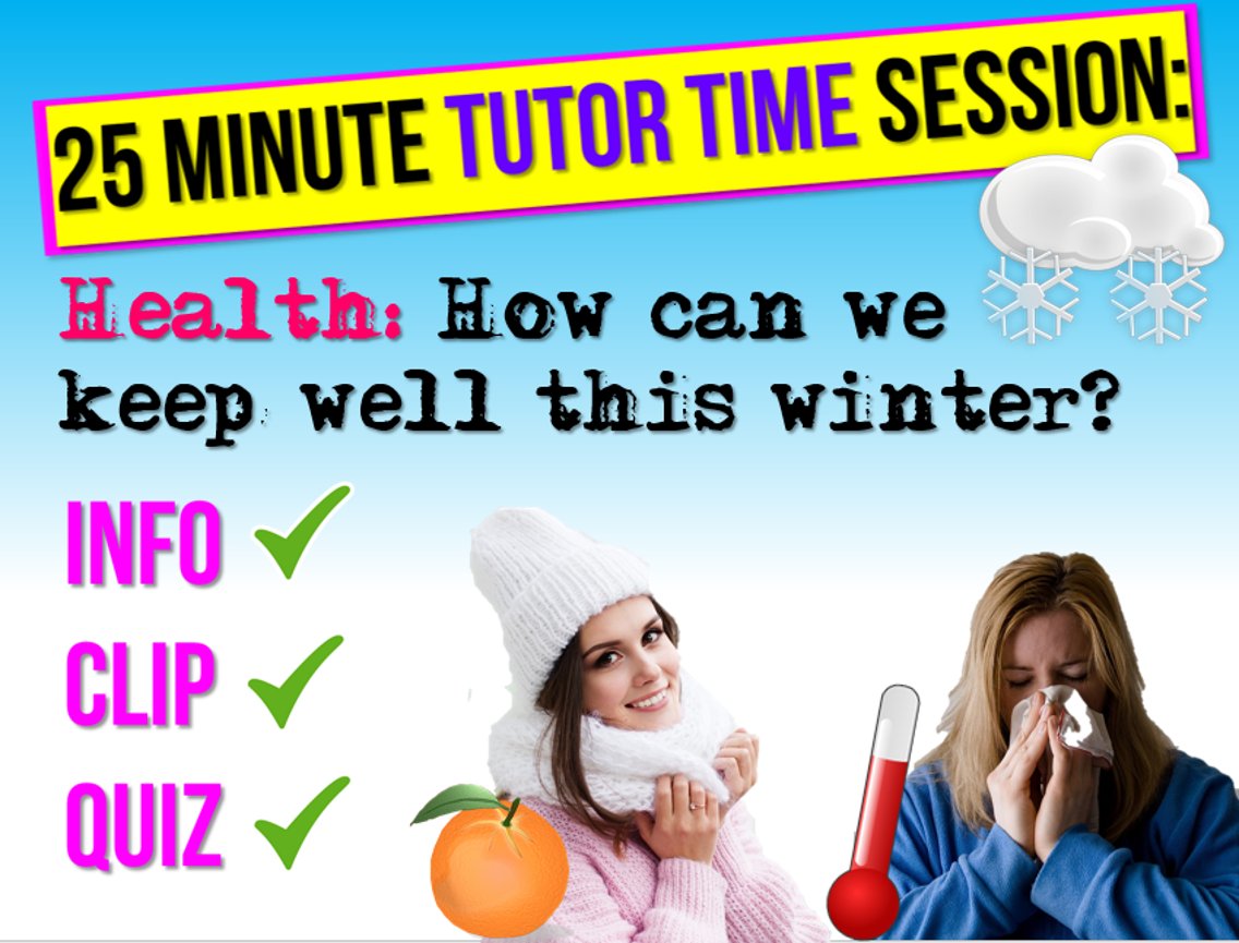 Hi everyone! Here's #free lesson which may be useful for Tutor Time this week - inspired by the fact I'm full of cold! ecpublishing.co.uk/collections/fr… enjoy! #ukedchat #Teachers #teachersofx #pshe #stayinghealthy #edchat