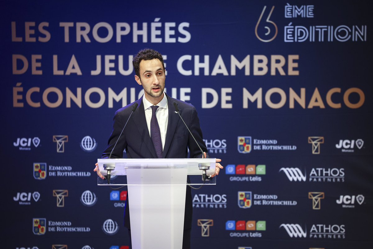 monaco__info's tweet image. Ce soir a lieu la 6e #édition des "#Trophées de la @JceMonaco " à l'Auditorium Rainier III, avec la présence de @dguillaume26 Ministre d'Etat, Ivette Lambin-Berti Secrétaire d'Etat, Clément Maréchal Président de la #JCE et de nombreuses personnalités