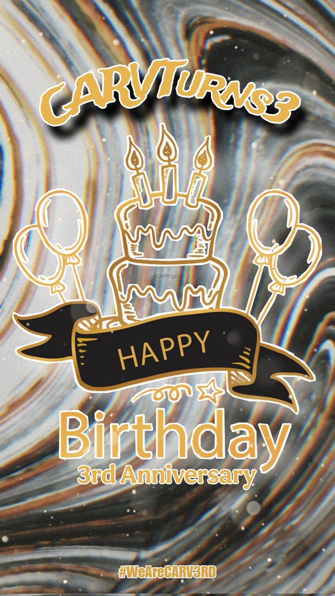 Happy 3rd Anniversary <a href="/carv_official/">CARV</a>
Hope your goal reaches, long life and make us enjoy the bullish everyday!!! 🥳🥳🥳🥳

#WeAreCARV3RD
#CARV