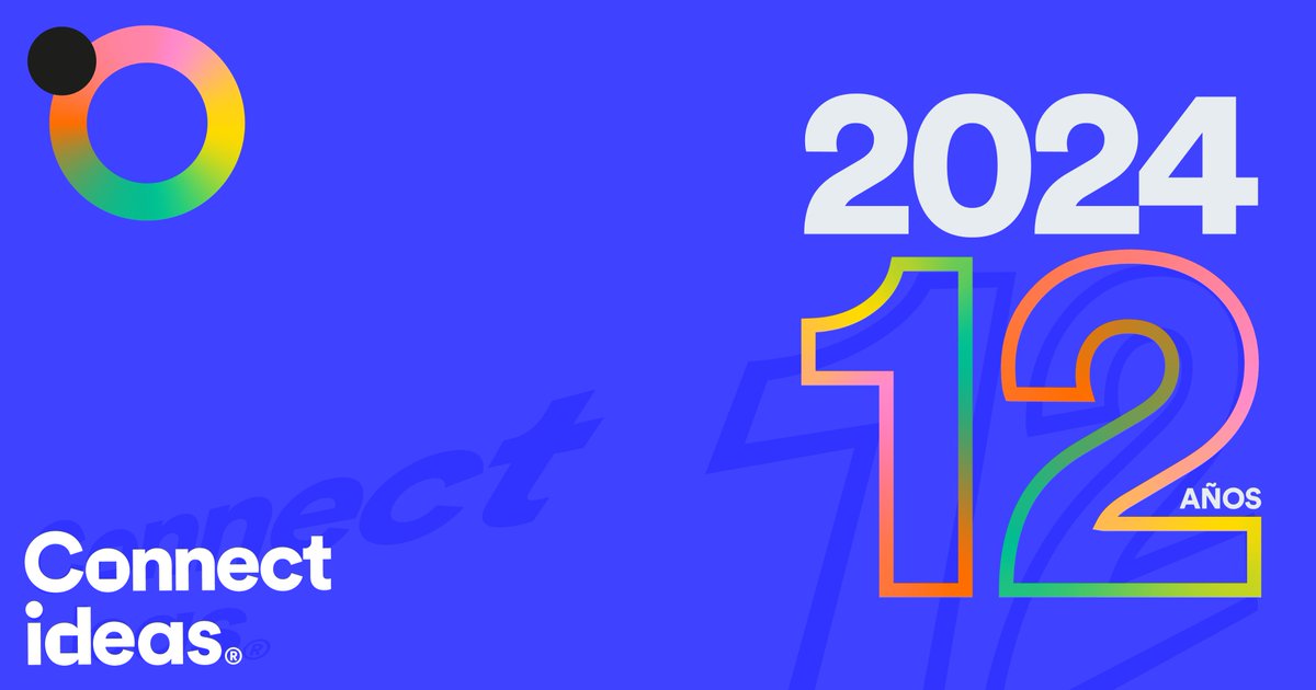 12 años creando experiencias, 12 años de Connect Ideas