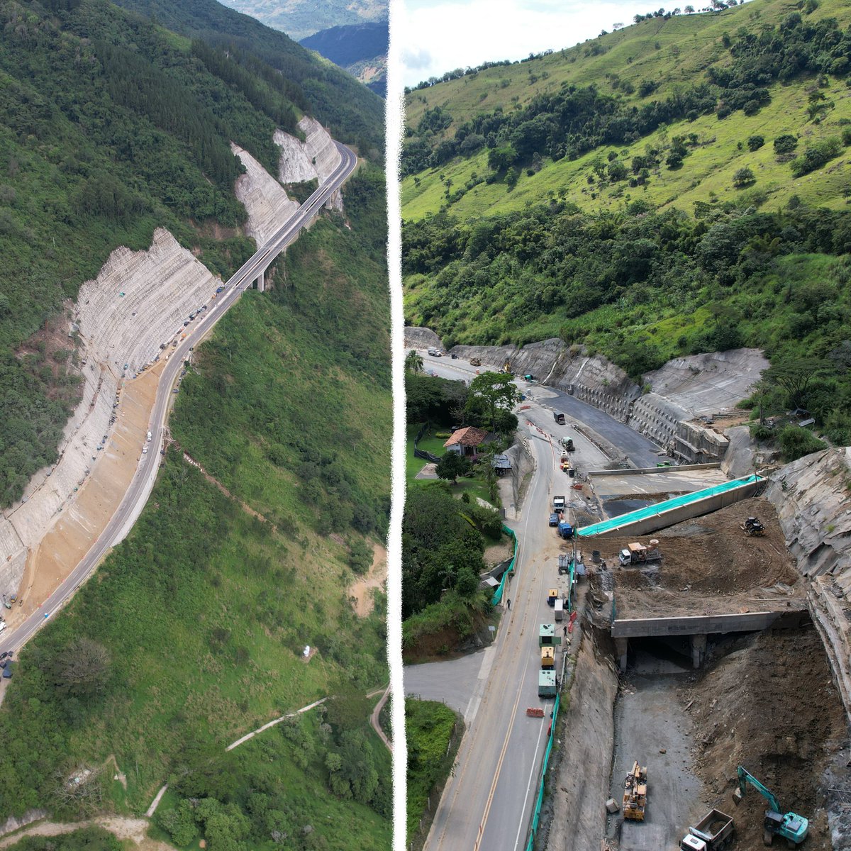 elefantescol's tweet photo. Bastó con que @ANI_Colombia iniciara proceso sancionatorio luego de un año presionada por un anónimo, para que La Concesión Pacífico 1 de Sarmiento, retirara varios derrumbes y retomara su vergonzosa gestión.
Saben que si incumplen sanción siguiente paso será perder el contrato. https://t.co/rAKdmSV9NE