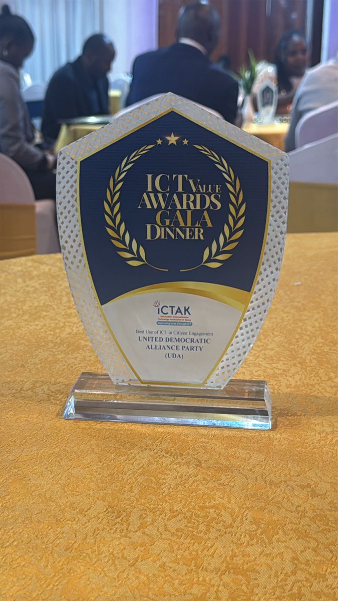 Truepastoralist's tweet photo. Congratulations to the UDA Party @UDAKenya for being awarded the ICT VALUE AWARDS by ICTAK for the best use of ICT in Citizen Engagement  .

#pastoralistchildspeaks https://t.co/OZoowwRWng