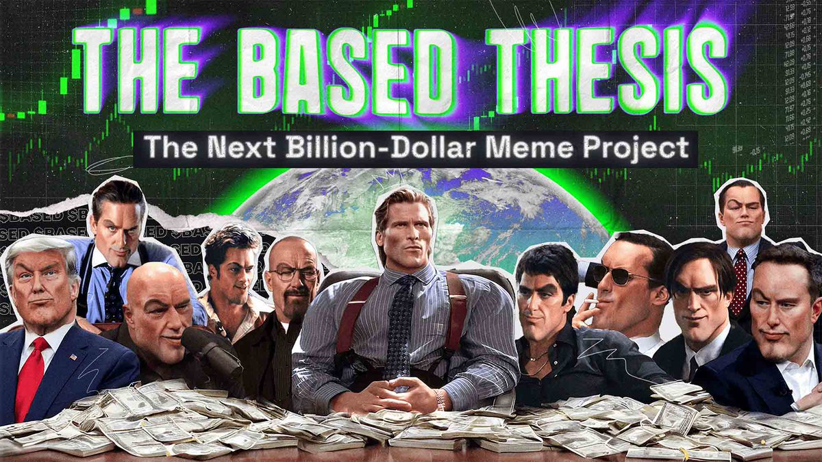 BASED__SOLANA's tweet photo. The BASED Thesis:

Why $BASED is the next billion-dollar meme project, combining mass appeal, cultural relevance, and unstoppable momentum.

Read the full thesis here: https://t.co/aKtTTOiMtG

Retire the bloodline. Get $BASED. https://t.co/DL04Ho4CfT