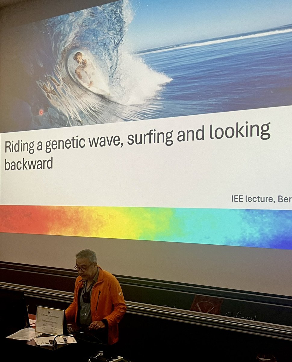 Sandra Oliveira (@oliveira_srs) on Twitter photo A very inspiring lecture by Prof. Laurent Excoffier on his scientific journey! <a href="/unibern/">Universität Bern</a> A very inspiring lecture by Prof. Laurent Excoffier on his scientific journey! <a href="/unibern/">Universität Bern</a>