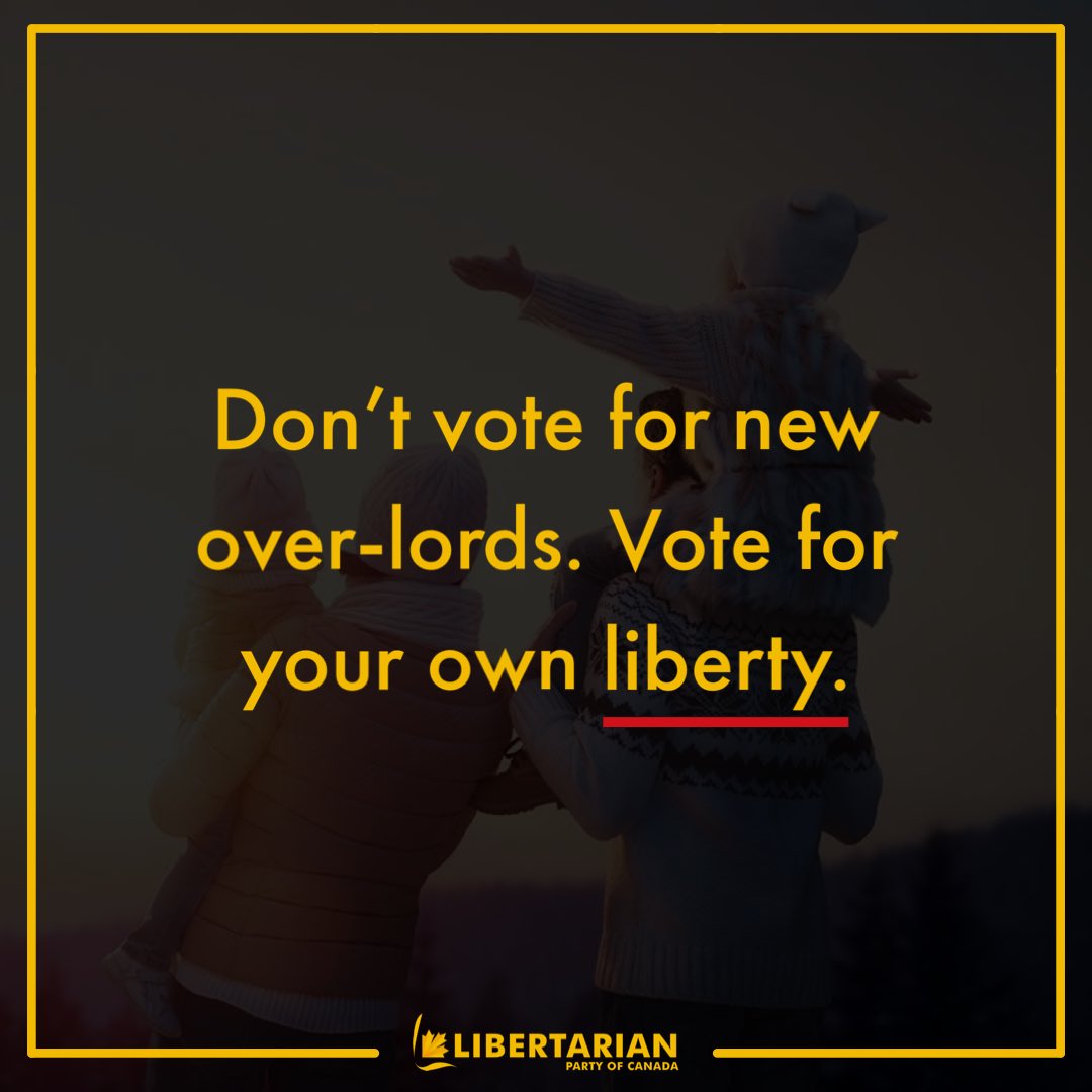 Canada wasn’t free and prosperous before the current government was elected in 2015 or the carbon tax was imposed in 2019. 

Red and blue statists have both presided over the cancerous growth of the state and the precipitous decline of the country.

Break the cycle.

#cdnpoli