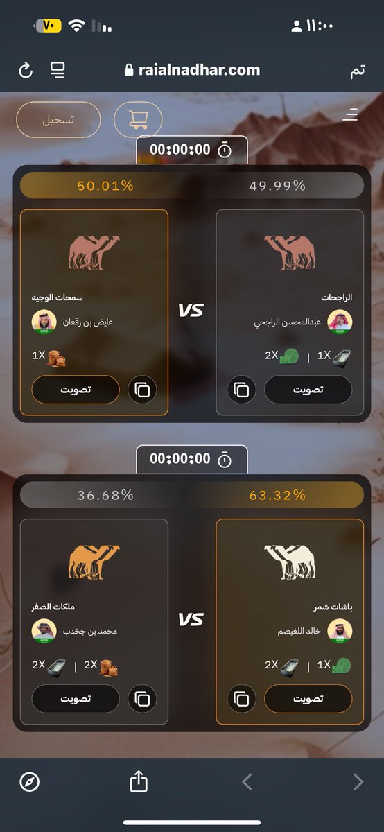 bi0e1's tweet photo. @RaiAlnadhar @rajhiabdlmohsen معليش والله ماني ضد احد بس صورت ع آخر لحظه شلون فازت الراجحات؟؟. https://t.co/SylfOoCLiV