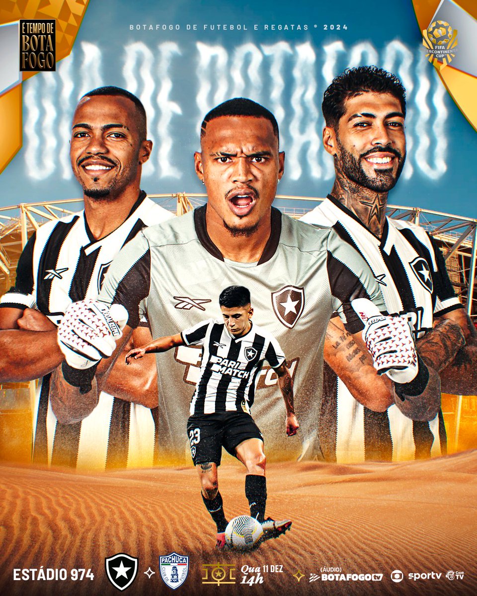 CHEGOU O DIA! O PRIMEIRO PASSO EM BUSCA DE CONQUISTAR O MUNDO! PELO DERBY DAS AMÉRICAS, MEU GLORIOSO! 🔥🌎⭐ #DiaDeFogo