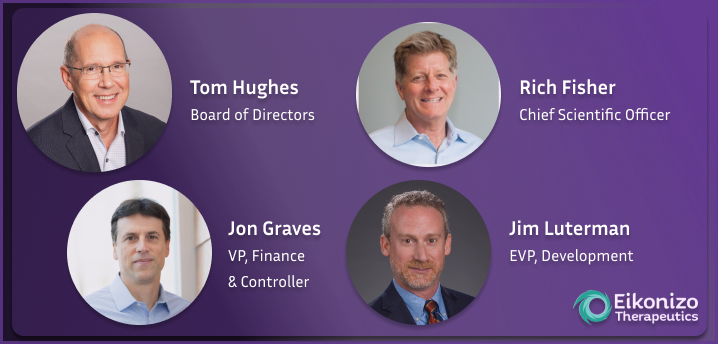 Today we also announced key additions to strengthen our leadership, including Tom Hughes, who joins our Board, as well as Rich Fisher as CSO, Jim Luterman as EVP, Development and Jon Graves as VP, Finance and Controller. Learn more about our team here: eikonizo.com/our-team/