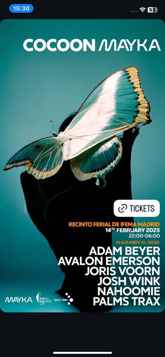 ________Diego_'s tweet photo. Últimamente los eventos masivos están volviendo a ser bien curados, ya dejaron el boom de la música mainstream. Que lindo este rumbo, paso con Sonar Lisboa, pasa con Cocoon, entre otros… 😮‍💨 https://t.co/ooE9PMNtzh