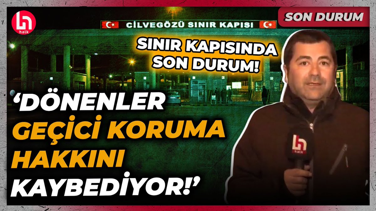 Türkiye’den Suriye’ye gidenler yeniden dönebilir mi? Dağıstanlı, Cilvegözü Sınır Kapısı’ndan anlattı

Şule Aydın (<a href="/aydinsule1/">Şule Aydın</a>) ile #KaydaGeçsin
<a href="/timursoykan/">Timur Soykan</a>,<a href="/muratagirel/">Murat AĞIREL</a>,<a href="/barispehlivan/">Barış Pehlivan</a>

youtu.be/b_n9rp6gwxc