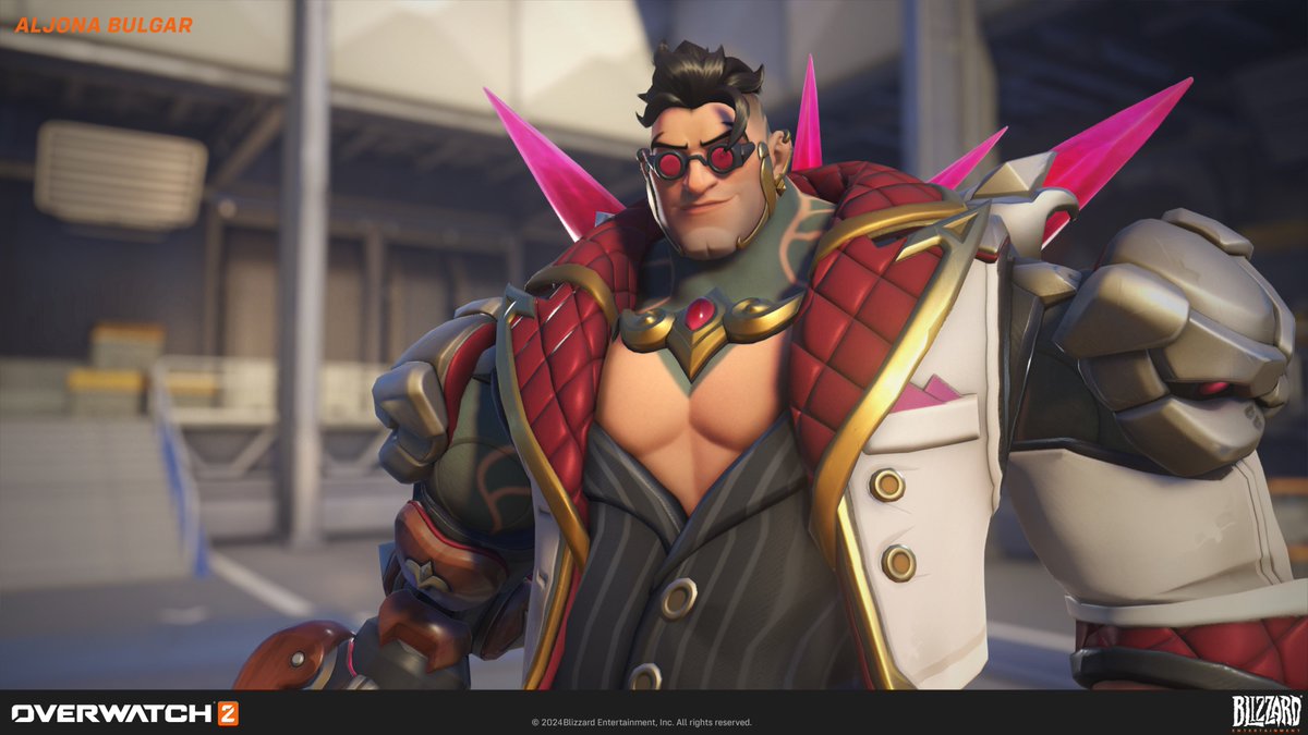 aljonab_art's tweet photo. It was an honor to work on the first skin for the new tank hero for Overwatch 2 - Hazard Mobster
Weapon is done by the talented Johnathan Kuo
Big tanks to everyone Blizzard and team 4  who helped along the way
https://t.co/4S3oOVuzcv https://t.co/u1QgqyaBDm