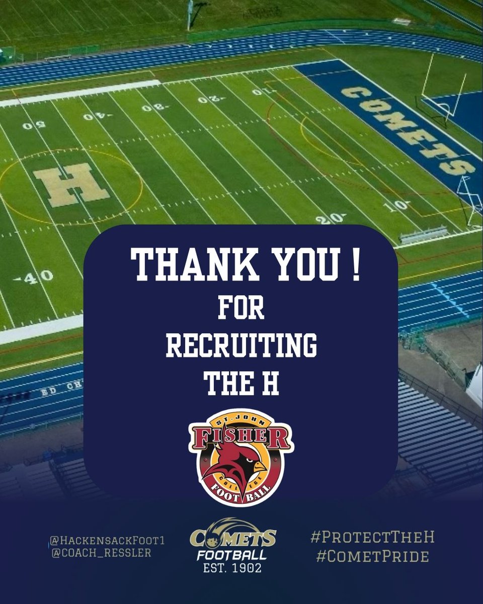 Brett Ressler (@coach_ressler) on Twitter photo Thank you <a href="/chriskeyes16/">Coach Keyes</a> of <a href="/SjfFootball/">Fisher Football</a>
for stopping by Hackensack HS to recruit our players #CometPride #RecruitAComet #ProtectTheH Thank you <a href="/chriskeyes16/">Coach Keyes</a> of <a href="/SjfFootball/">Fisher Football</a>
for stopping by Hackensack HS to recruit our players #CometPride #RecruitAComet #ProtectTheH