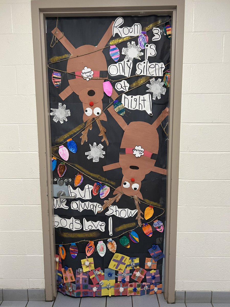 BaxterCYC's tweet photo. @OLPhcdsb These doors will go down in history.   Great work Ms.  Kozak and Ms.  Gamble. https://t.co/S8g5U1aC9U