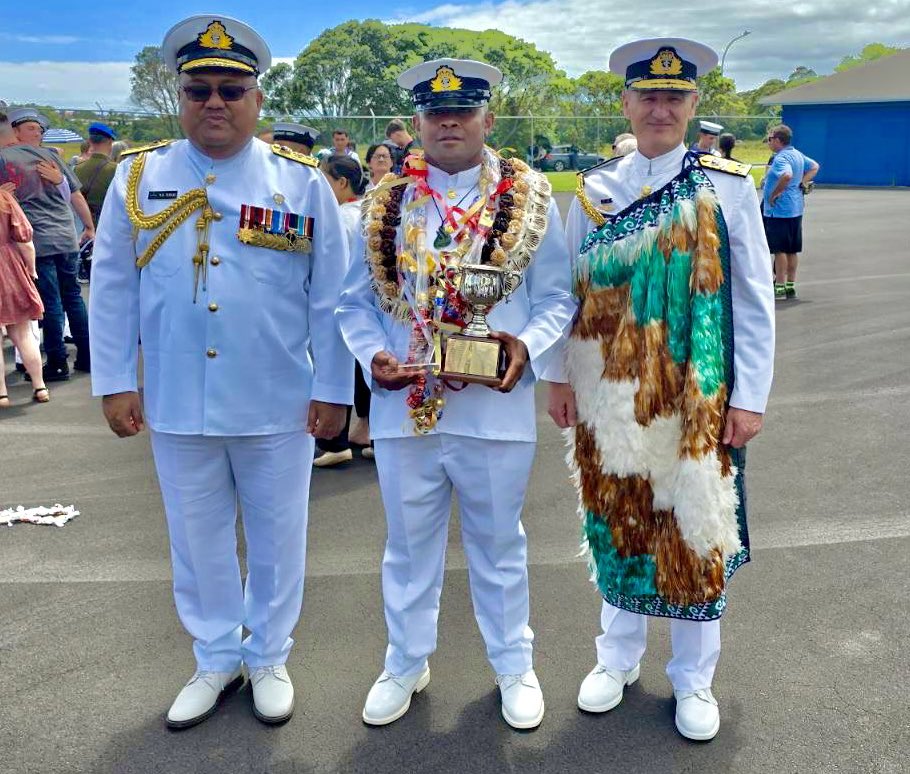 Republic of Fiji Navy (@fijinavy) on Twitter photo The Republic of Fiji Navy (RFN) congratulates CAPT(N) Natuva and LCDR Robinson for graduating from the ๐ฆ๐บ<a href="/ADC_Australia/">Australian Defence College</a> last week. CAPT(N) Natuva graduated with Distinction from Deakin University with a Master of Defence and Strategic Studies, and was admitted as a Fellow of the The Republic of Fiji Navy (RFN) congratulates CAPT(N) Natuva and LCDR Robinson for graduating from the ๐ฆ๐บ<a href="/ADC_Australia/">Australian Defence College</a> last week. CAPT(N) Natuva graduated with Distinction from Deakin University with a Master of Defence and Strategic Studies, and was admitted as a Fellow of the