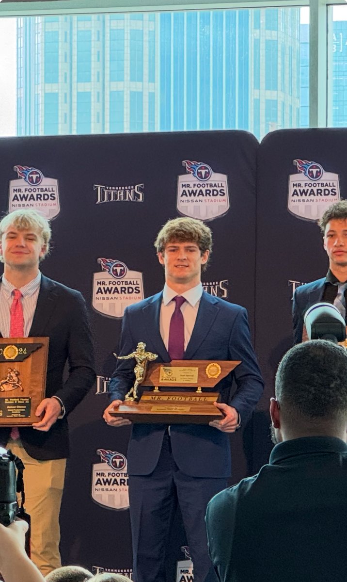 USJ Bruin Football (@usjbruinfb) on Twitter photo Congratulations to <a href="/NJSpencer7/">Noah Spencer</a> on becoming the 9th USJ Bruin to win Mr. Football!!! So proud of him and his teammates for what they accomplished this season!! It's a GREAT DAY to be a Bruin!!!
<a href="/JSEditorBrandon/">Brandon Shields</a> <a href="/ChastainAJ/">Austin Chastain | Jackson Sun</a> <a href="/GCSportsWriter/">Michael Odom</a> <a href="/USJAthletics/">USJ Bruins Athletics</a> <a href="/usjbruins/">USJ Bruins</a> Congratulations to <a href="/NJSpencer7/">Noah Spencer</a> on becoming the 9th USJ Bruin to win Mr. Football!!! So proud of him and his teammates for what they accomplished this season!! It's a GREAT DAY to be a Bruin!!!
<a href="/JSEditorBrandon/">Brandon Shields</a> <a href="/ChastainAJ/">Austin Chastain | Jackson Sun</a> <a href="/GCSportsWriter/">Michael Odom</a> <a href="/USJAthletics/">USJ Bruins Athletics</a> <a href="/usjbruins/">USJ Bruins</a>