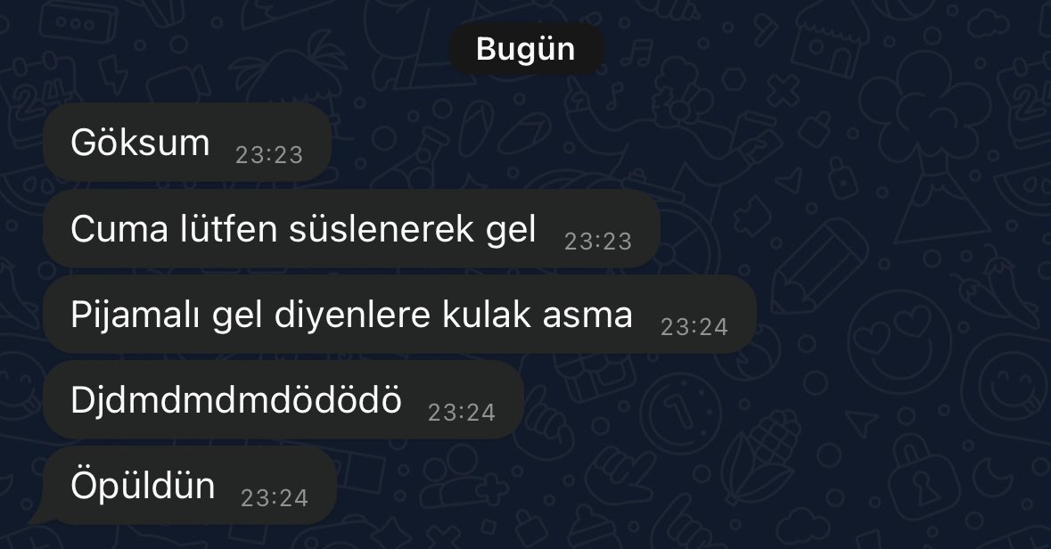 eliften bir yeni mesaj