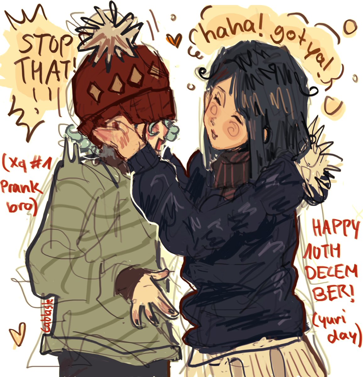 Sorry for not actually posting yesterday!! Day #10 is YURI DAY #xingyun