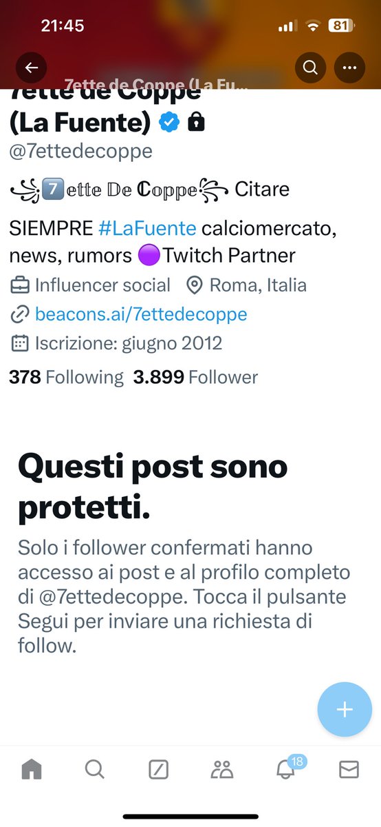 giuseppe fragata tweet media