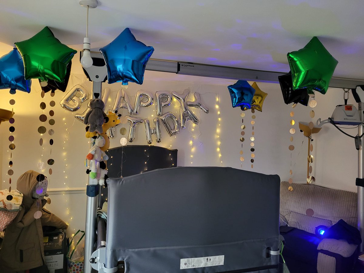 CulinaryCCLtd's tweet photo. Happy 11th Birthday to a true survivor.

This low sensory birthday decor was a heartfelt pleasure to complete. 

If he can't go to the decorations...they shall go to him ❤️🥳 https://t.co/czBiz1UM5g
