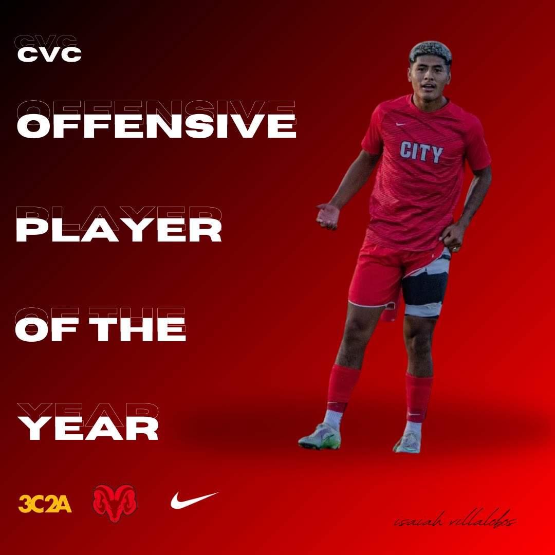Central Valley Conference Offensive Player of the Year Isaiah Villalobos