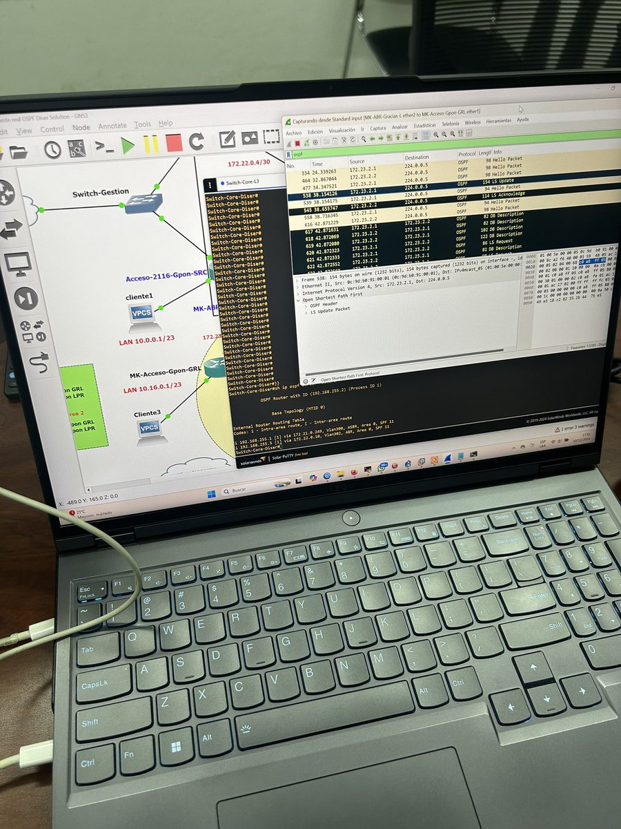 Troubleshooting OSPF with Wireshark 🫡