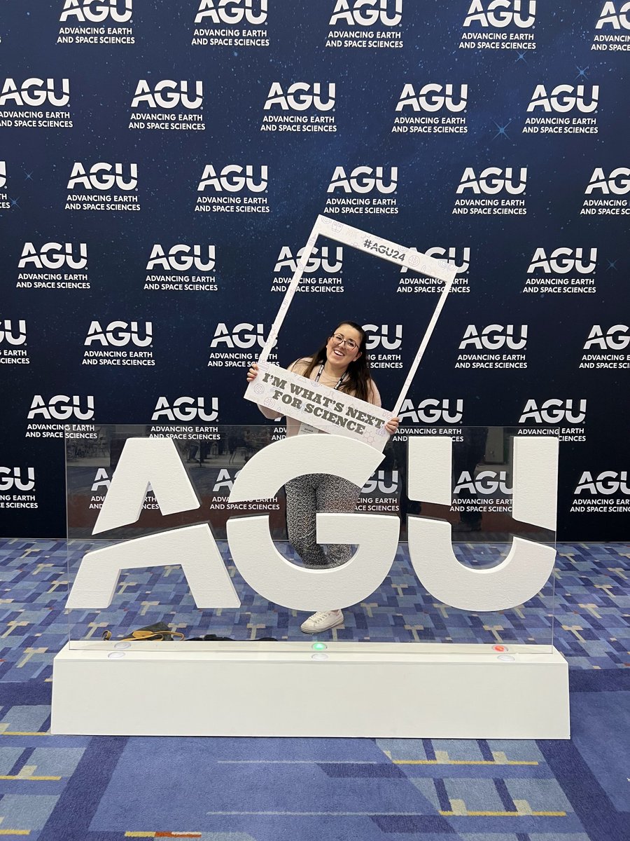 #AGU24 Presentation day 1 went great!