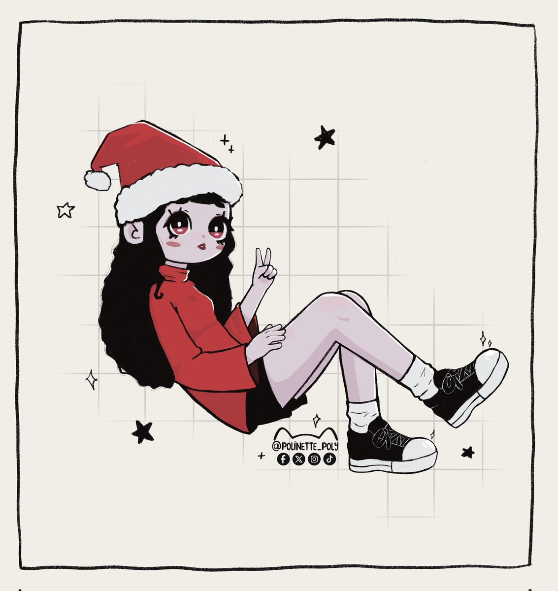 Polinette_poly's tweet photo. Ya se siente el espíritu Navideño 🎄✨
Les dejo este dibujito que ya tenía días que lo había terminado pero andaba ocupada 😫💕
#illustration #illust #Christmas https://t.co/Cq7lsxoZJL