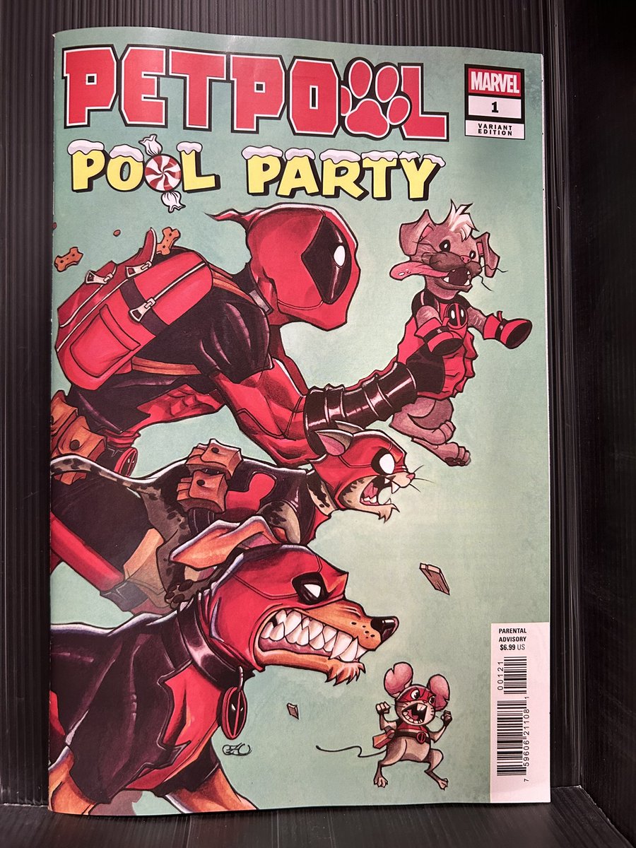 MostlyComics's tweet image. NCBD Wednesday December 11/2024 @Marvel #Deadpool #Petpool #PoolParty