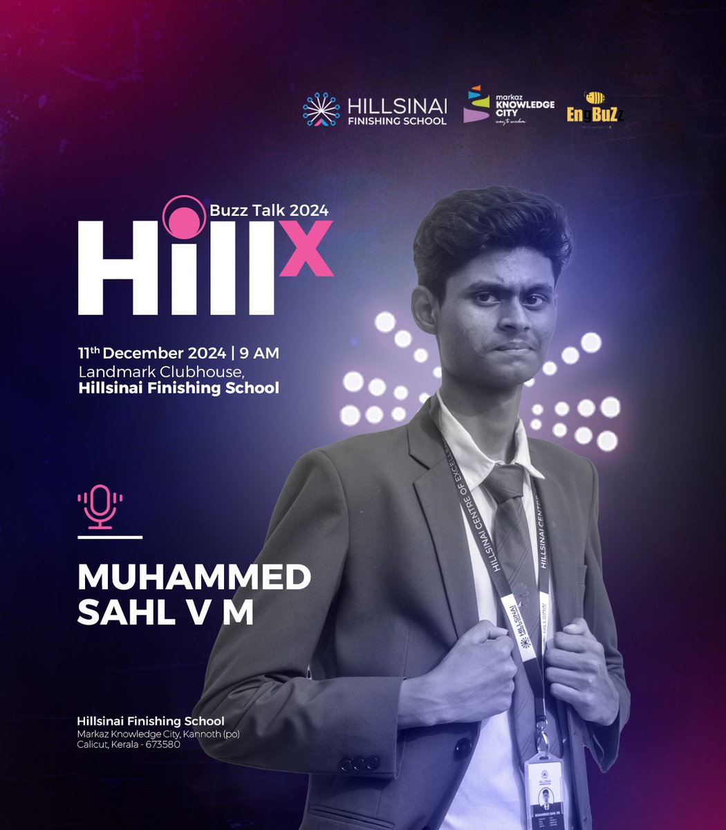 EngbuzzIndia's tweet photo. Meet Our speakers!!
#HILLxBuzzTalk #EngBuzzIndia #BuzzTalk2024 #InspiringVoices #YouthEmpowerment #PublicSpeaking #StudentLeadership #IdeasThatMatter #HillsinaiBuzz https://t.co/DioKbwiQnC