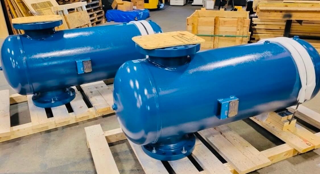 Watson McDaniel WDS Series air/steam moisture separators.

The WDS separators are used for the removal of entrained liquid or solids from steam or air. 

Dryer, Cleaner steam protects Control Valves, Regulators and Other  steam using equipment from erosion and premature failure.