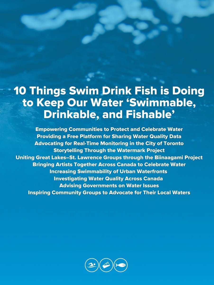 waterkeepermark's tweet image. Swim Drink Fish is the best. @swimdrinkfish @LOWaterkeeper @swimguide #biinaagami @Waterkeeper