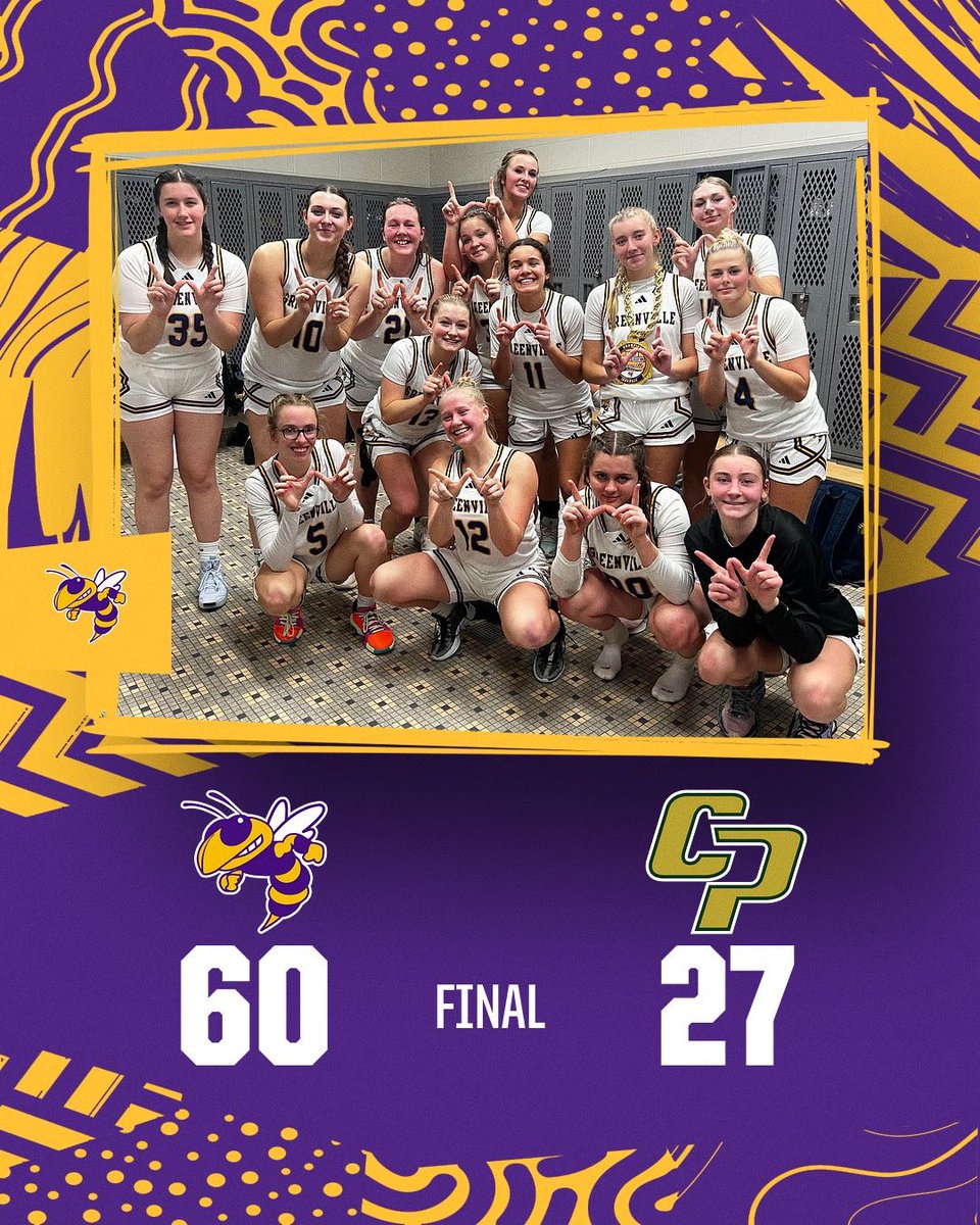 GHS Girls Basketball (@ghsgirlsbb) on Twitter photo Greenville - 60
Comstock Park 27
Impressive team effort tonight against the Panthers. Back to work on Friday vs. Belding.
Bri Russell paced the Jackets with 12.
<a href="/AlixCourt2026/">Alix Court</a> added in 11.
Burgess Masengale chipped in 9.
#WeWill Greenville - 60
Comstock Park 27
Impressive team effort tonight against the Panthers. Back to work on Friday vs. Belding.
Bri Russell paced the Jackets with 12.
<a href="/AlixCourt2026/">Alix Court</a> added in 11.
Burgess Masengale chipped in 9.
#WeWill