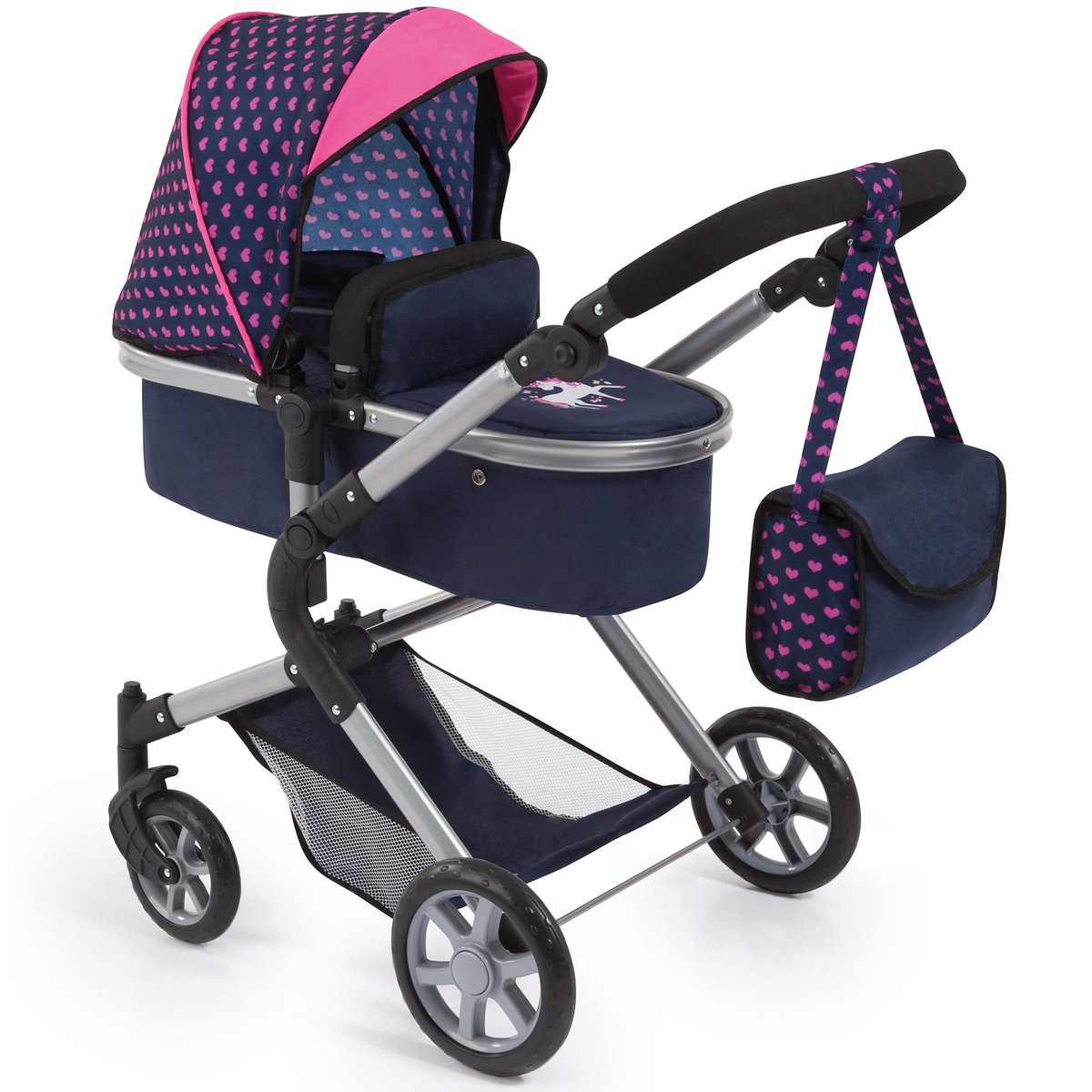 Bayer Design Dolls: Pram Neo City - Blue, Pink - Dolls Up to 20", Shoulder Bag, Convert to Jogger Pushchair, Foldable, Direction Changing, Kids Age 3+ for $55.99, reg $79.98.

Buy via Amazon: saving.deals/redirect/B075V… 

 #Ad #Deal