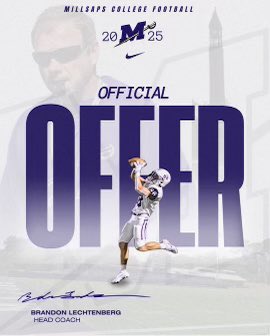 After a great conversation with <a href="/CoachBapDL/">Julian Jean-Baptiste</a>, I’m blessed to receive my 3rd offer from <a href="/MajorsFootball/">Millsaps Football</a>!! <a href="/coachcodutti/">Coach Codutti</a> <a href="/Meggett_Tron/">Coach Davin Meggett</a> <a href="/Coach_DJones/">Coach DJ™</a> @coach <a href="/WeAreFu1shear/">Fulshear High School Recruiting</a>