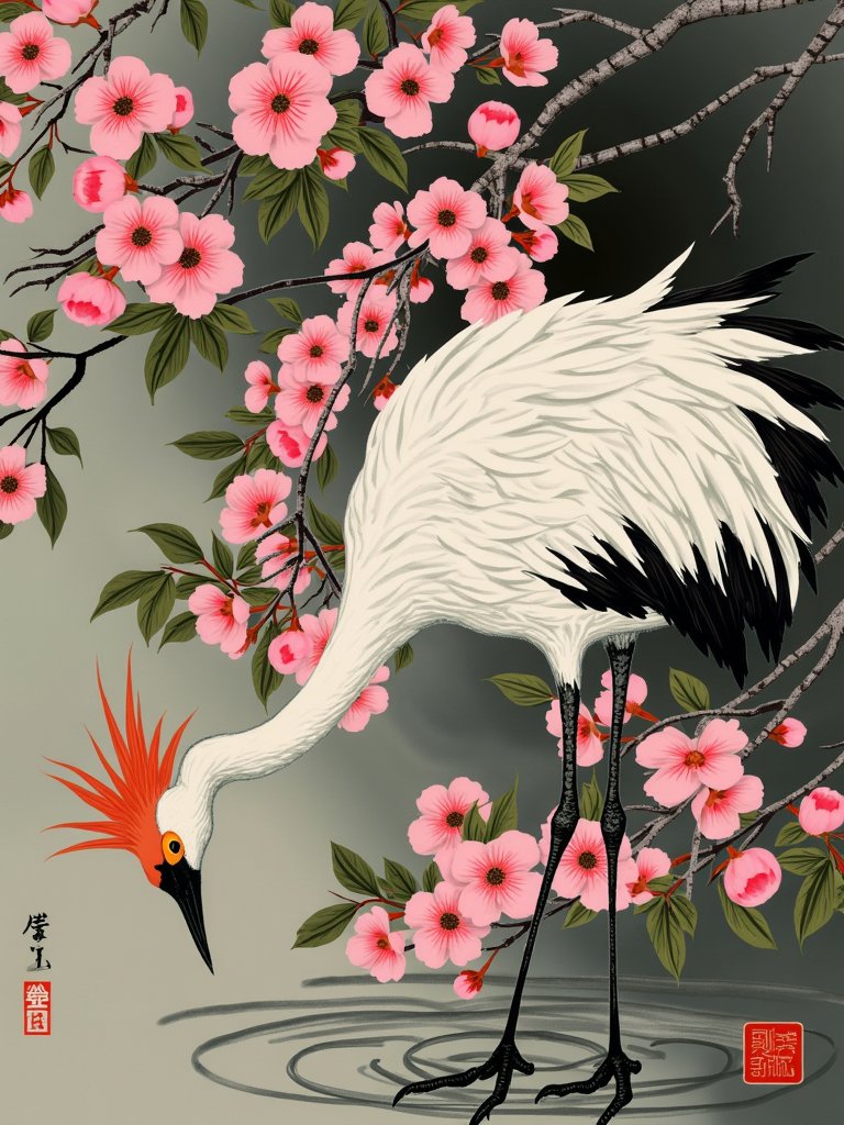 ChloeXu2016's tweet photo. New Flux.1 lora-Chinese Ink Painting Fantasy Cranes
https://t.co/7OMEhCYHmS
#stablediffusion #aiart #lora #Flux #midjourney #Civitai #TensorArt #ComfyUI #Leonardo.Ai #aiartcommunity #Ink #animals #paintings #aidraw #inkwash #inkpainting #chinese #inkpainting #chinesepainting https://t.co/ocBRIMxnnf
