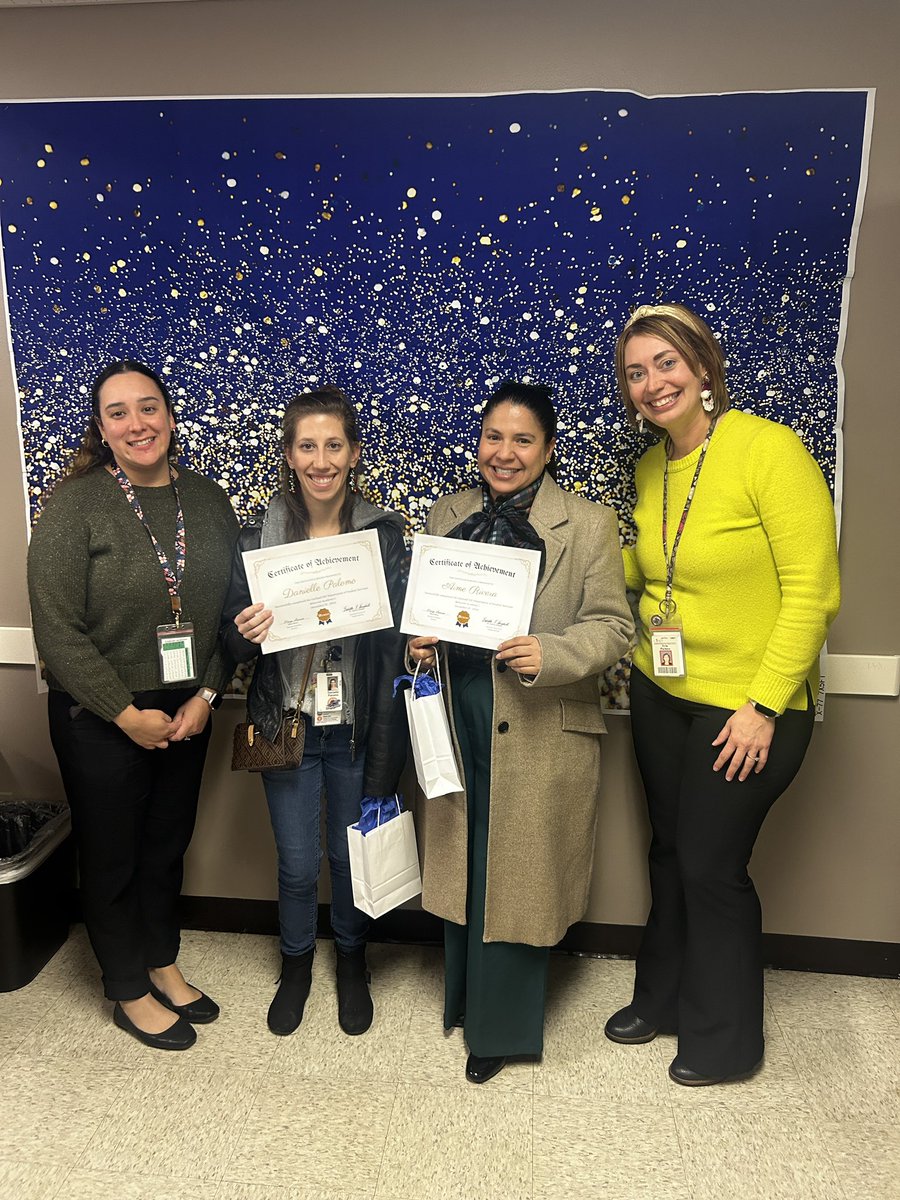 Love celebrating our <a href="/MES_Roadrunners/">Montclair Elementary</a> Behavior Academy grads.  Congratulations to Aime Rivera and Danielle Palomo on a job well done!   <a href="/gisdstudentserv/">GISDStudentServices</a>
