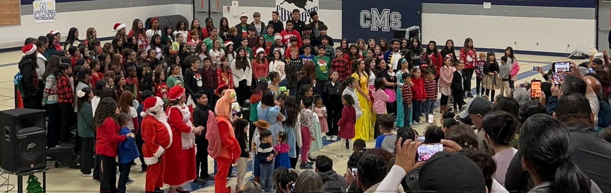 Lorenzo J Lopez Jr (@llopezjr_cms) on Twitter photo Our Cowboy community packed the house and gave their ears a treat. As always, our amazing Choir program delivered an outstanding performance. Great job helping our Cowboys find their singing voices Mrs. Rubio! #TeamSISD <a href="/WalterEClarkeMS/">Daniela Palmer</a> <a href="/JEstrada_CMS/">Jessica Estrada</a> <a href="/LRubio_CMS/">Linda Rubio</a> Our Cowboy community packed the house and gave their ears a treat. As always, our amazing Choir program delivered an outstanding performance. Great job helping our Cowboys find their singing voices Mrs. Rubio! #TeamSISD <a href="/WalterEClarkeMS/">Daniela Palmer</a> <a href="/JEstrada_CMS/">Jessica Estrada</a> <a href="/LRubio_CMS/">Linda Rubio</a>