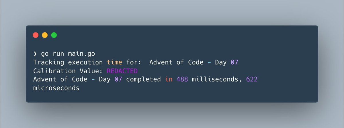 jnchaba's tweet photo. I've completed "Bridge Repair" - Day 7 - Advent of Code 2024 https://t.co/Dw7GhObwPO  #AdventOfCode #Go

Took a break for a couple days. Now it's catch-up time!

Recursion to the rescue! https://t.co/DMc7bgjWbX