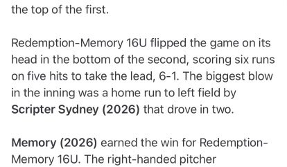 SydneyScripter's tweet image. Had a great birthday weekend at the field. I batted .769 With 2 💣’s. Thank you to everyone who celebrated my twin and I. Can’t wait for next weekend! @ShayleeScripter @TopPreps @CoastRecruits @nxt1sports @SBRRetweets @s_lex23 @BoostSoftball @Sports_Recruits @FullCountjj…