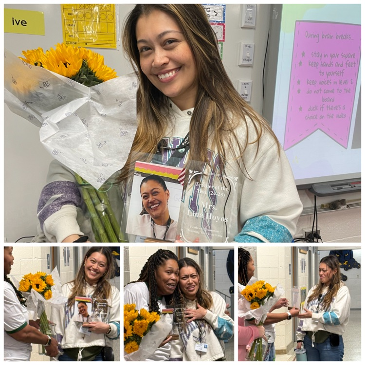 eaepanthers's tweet photo. 🎉 Exciting News from Eastlawn Global Elementary! 🎉

Congrats to Mrs. Lina Hoyos, our 2024-2025 Teacher of the Year! 🌟 Originally from Colombia, she excels in 2nd grade with innovative teaching and great classroom management.🎓📚❤️

#TeacherOfTheYear #EastlawnPride https://t.co/TR5mLMWp4m