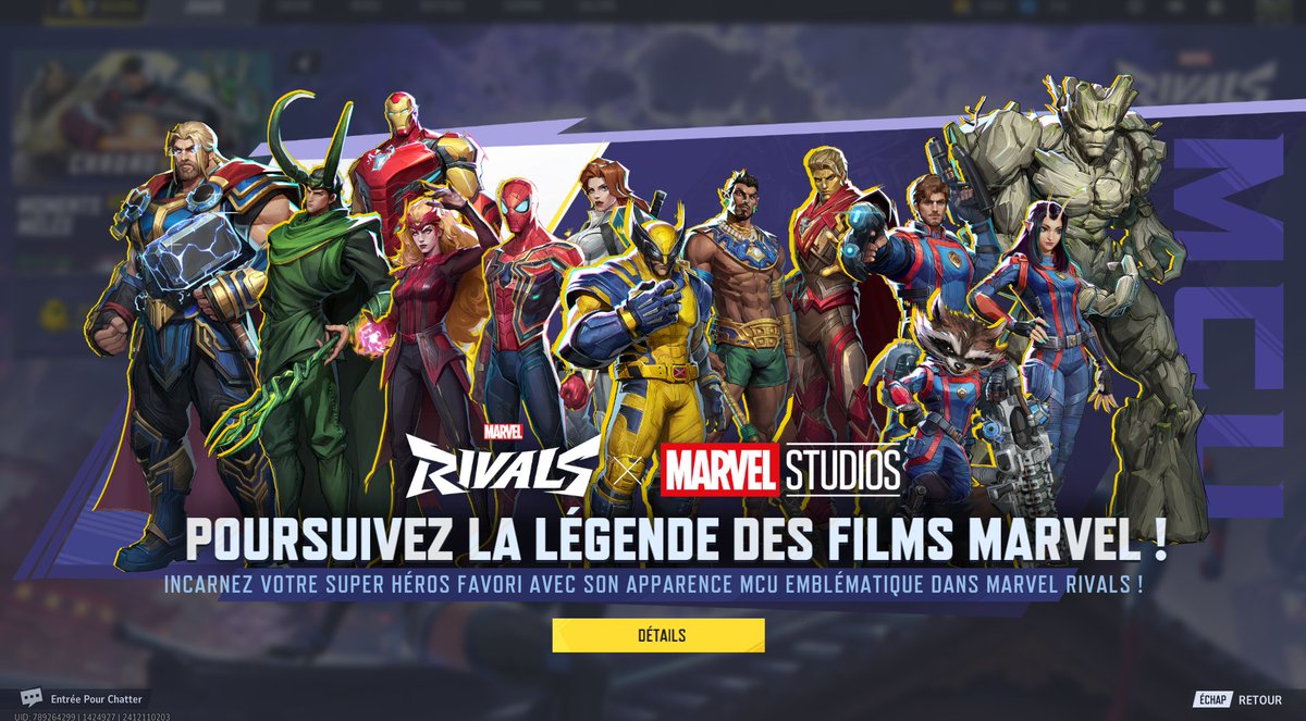 FlowMinoTV's tweet photo. @MarvelRivals Hi team Marvels rivals hope u doing well ?  have just a question about thor  the skin on the left in this picture ?  and so when is he comin ? 

thats all Ty for the answer if u do 😁 https://t.co/4p0EgwWeWG
