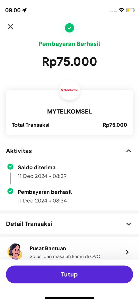 mutaerahmi's tweet photo. @Telkomsel jam 8.29 dan beli paket yang ini https://t.co/5oXeyiiT4V