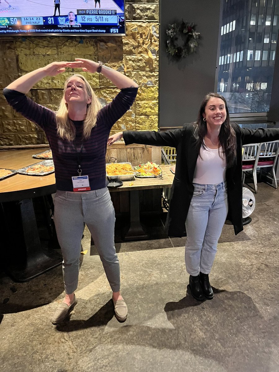 Random fun after nerding out at the #DI2024 Implementation Science conference. 
PT and OT .. can ya see it?!🤣