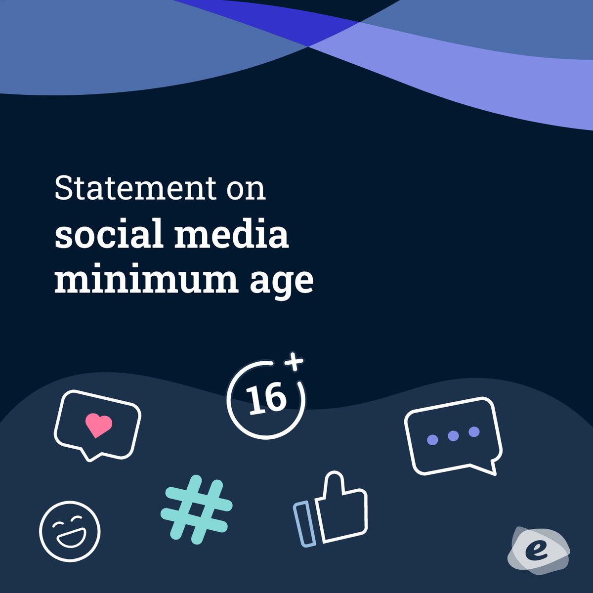 eSafety will work with government, industry, youth and the broader community to implement the Online Safety Amendment (Social Media Minimum Age) Act 2024, which has now received Royal Assent 📝 Read more: news.esafety.gov.au/41orTbt